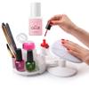Makartt Nail Stand Hand Rest for Nails, Nail Hand Rest Manicure Supplies Bundle Super Strong Nail Glue for Press On Nails with Brush 7ML view 1