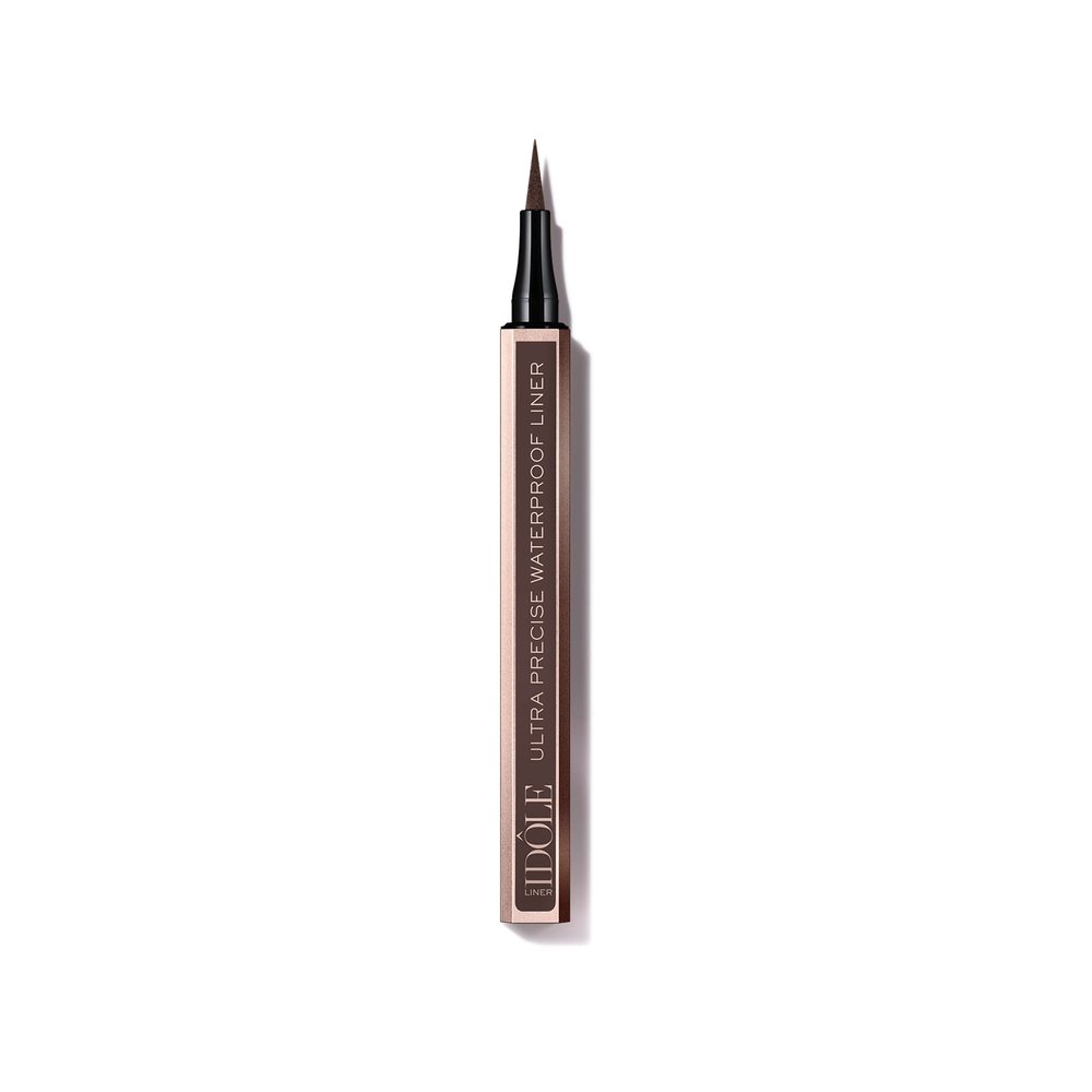 Lancme Idle Liner Waterproof Liquid Eyeliner - Ultra-Precise & Luminous Pigments - Flake, Fade & Smudge-Proof - Brown