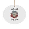 Tattoo Artist Ornament, Ornament for Tattoo Lovers, Tattoo Gift, Ink and Kink Ornament view 1