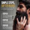 The Beard Struggle Mens Beard Grooming Kit Includes Balm, Oil, Wash & Conditioner  Gold Collection, Asgardian Secret (8.11 fl oz) view 3