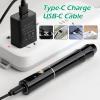 Charme Princesse Permanent Makeup Machine Tattoo Eyebrow Pen Makeup Rotary Machine Pen with 2 Battery 5pcs Cartridge Needles for Eyebrows,Eyeliners, Lips and Mts (Black) EK15-1-us view 4