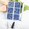 Beadsland 7200pcs Flatback Rhinestones,Light Blue Rhinestone Nail Gems Round Crystal Rhinestones for Crafts,Mixed 6 Sizes with Wax Pencil Kit, SS3-SS10,Light Sapphire view 3