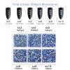 Beadsland 7200pcs Flatback Rhinestones,Light Blue Rhinestone Nail Gems Round Crystal Rhinestones for Crafts,Mixed 6 Sizes with Wax Pencil Kit, SS3-SS10,Light Sapphire view 4