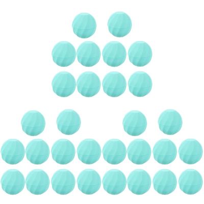 Beavorty 30 Pcs Spherical Lipstick Case Chopsticks Ball Cover Travel Plastic