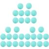 Beavorty 30 Pcs Spherical Lipstick Case Chopsticks Ball Cover Travel Plastic view 1