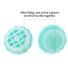 Beavorty 30 Pcs Spherical Lipstick Case Chopsticks Ball Cover Travel Plastic view 2