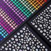 1600 Pcs 3/4/5/6 mm Self Adhesive Face Gems for Women, Hair Gems Face Jewels Diamonds Face Glitter for Makeup Halloween Decor view 3