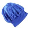 Tergy 12pcs Satin Bonnet Caps for Women Solid Color Hair Bonnets for Sleeping Elastic Band Bonnet Hats for Black Women Hair Care view 3