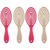 Mikinona 4pcs Massage Hair Brush for Scalp Care Detangling Comb for Hair Types Ergonomic Styling Tool for Women and Reduces Breakage view 1