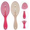 Mikinona 4pcs Massage Hair Brush for Scalp Care Detangling Comb for Hair Types Ergonomic Styling Tool for Women and Reduces Breakage view 4