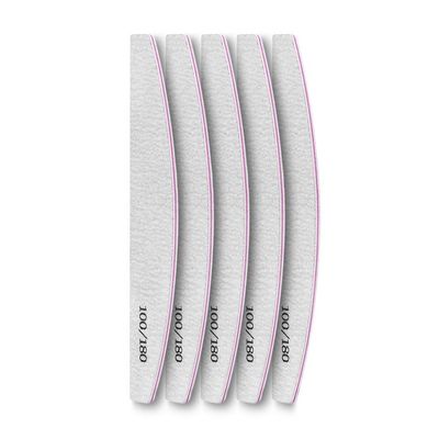 SKM Nail File Double Side Sanding Buffer Block Set Nail Sanding Blocks Grinding Polishing Sandpaper Nail Files for UV Gel Polish (Color : 5 pcs -D)