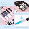 TONECY Multifunction Nail Clipper Set Pedicure Cutter Nail File Scissors Kit with Travel Case Stainless Steel Blue Manicure Set Tools (Color : 18pcs-Blue) view 4