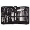 TONECY Nail Clipper Professional Grooming Kit Pedicure Kit Nail Cutter Tools with Luxurious Travel Case Manicure Scissors Makeup (Color : 26pcs Black) view 1