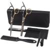 GANYUU Hair Scissor Hairdressing Cutting Thinning Barber Scissor Set Hair Cutting Salon Hair Shears Home Use for Man Woman (Color : 6.0 8set hj) view 1
