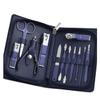 TONECY Nail Clipper Set Household Blue Nail Scissors Tweezer Pedicure Kits Professional Nails Art Kit Manicure Tool Beauty Set (Color : 12Pcs) view 1