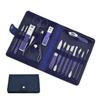 TONECY Nail Clipper Set Household Blue Nail Scissors Tweezer Pedicure Kits Professional Nails Art Kit Manicure Tool Beauty Set (Color : 12Pcs) view 4