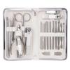 GANYUU 11-26 Pcs Professional Nail Clippers Manicure Set Stainless Steel Nail Cutter Scissor Cuticle Nipper Nail Tools Set (Color : 21pcs White) view 1
