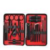 TONECY Nail Clippers Professional Pedicure Scissors Set Cuticle Eagle Hook Tweezers Manicure Nail Cutter Tool Set (Color : Blue 7pcs) view 2