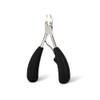 CYSUE Stainless Steel Nail Clippers Paronychia Dead Skin Remover Trimming Nail Clipper Pedicure Tool Toenail Ingrown Nail Scissors (Color : Preto) view 1