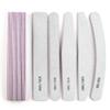GANYUU Nail File Double Side Sanding Buffer Block Set Nail Sanding Blocks Grinding Polishing Sandpaper Nail Files for UV Gel Polish (Color : 10pcs-Mix) view 2