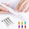 GANYUU Nail File Double Side Sanding Buffer Block Set Nail Sanding Blocks Grinding Polishing Sandpaper Nail Files for UV Gel Polish (Color : 10pcs-Mix) view 4