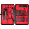 TONECY 7-18pcs Nail Clipper Set Scissors Tweezer Knife Manicure Cutter Nail Art Pedicure Manicure Tools (Color : 7197F) view 3