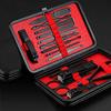MAALYA 7/15/18pcs Professional Nail Clippers Manicure Nail Care Set Stainless Steel Pedicure Scissor Manicure Kit Nail Art Tools (Color : 7 pcs) view 3