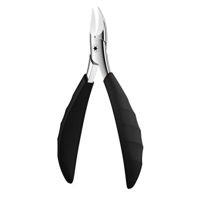 KANUZ New Paronychia Improved Stainless Steel Nail Clippers Trimmer Ingrown Pedicure Care Professional Toenail Cutter Nipper Tool (Color : Preto)