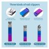 FULNES Nail Scissors Set Colorful Folding Stainless Steel Acne Needle Ear Spoon Nail Clipper Multi-Function Professional Manicure Tool (Color : 15 pcs) view 4