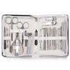 FULNES 11-26 Pcs Professional Nail Clippers Manicure Set Stainless Steel Nail Cutter Scissor Cuticle Nipper Nail Tools Set (Color : 26pcs White) view 1