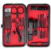 CYSUE 7-18pcs Nail Clipper Set Scissors Tweezer Knife Manicure Cutter Nail Art Pedicure Manicure Tools (Color : 15 2) view 1