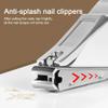 FULNES Nail Clippers Stainless Steel Manicure Fingernail Set Nail Cutter Scissors Professional Pedicure Beauty Tools Set (Color : A) view 3