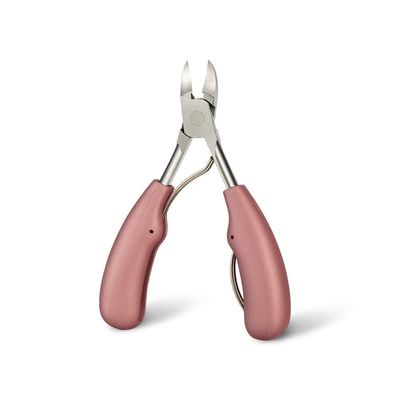 FULNES Nail Clipper Toenail Cutters Anti-Splash Ingrown Paronychia Correction Pedicure Dead Skin Scissors Trimmer Care Manicure Tools (Color : Pink ABS)