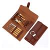 FULNES 16 Pieces Professional Stainless Steel Nail Nail Clippers Set Nail Manicure Pedicure Tools for Gift Utility 10 Pieces (Color : 10 Pieces Golden) view 1