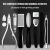 MAALYA Foot Rubbing Board Set Exfoliator Foot Board File 10/20 Piece Set of Foot Planer Set Foot Grinding and Calluses Pedicure Tool view 2