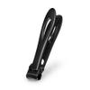 CYSUE Professional Nail Clippers Stainless Steel Wide Jaw Opening Manicure Fingernail Cutter Thick Hard Ingrown Toenail Scissors Tools (Color : Black Large) view 1