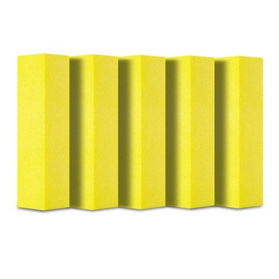 SDUTIO 5pcs Professional Nail File Color Sponge Sandpaper Nail File with Polishing and Polishing Buffer Manicure Sandpaper Tool Set (Color : 5pcs Yellow A)