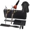 FULNES Hair Scissor Hairdressing Cutting Thinning Barber Scissor Set Hair Cutting Salon Hair Shears Home Use for Man Woman (Color : 6.0 10set hj) view 1