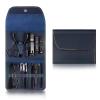 FULNES 4-23PCS Professional Nail Clipper Pedicure Manicure Set Stainless Steel Cuticle Scissor Pusher Tweezer Nail File Nail Cutter Set (Color : 16PCS Blue) view 1
