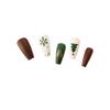 Fake nails Christmas wear nail products collection nail patches nail patches view 1