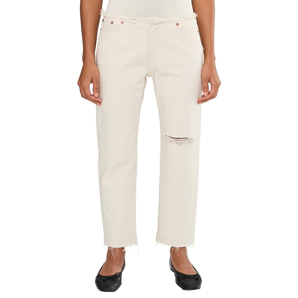 Levi's Ripped Wedgie Straight Don't Fray Me 33 28