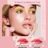 ELESDA Lip Brush, Silicone Lip Applicator Reusable 3PCS Lip Mask Applicator, Silicone Retractable Lip Gloss Balm Applicator Eyeshadow Lip Scrub Brush Applicators Disposable view 4