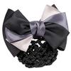 JUCACE Hair Clips,Hair Sticks,Hair Pins,Hair Clip Cover Bowknot Bun Snood Hair Net Hair Accessory for Women view 1
