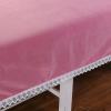 Darley Plush Massage Table Cloth Thick Massage Table Cover Sheet Beauty Salon Massage Cover with Face Hole SPA Massage Couch Cover Fitted Massage Table Sheet for Massage Bed-A 120x220cm view 2