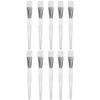 Beaupretty 10pcs Professional Face Mask Brush for Skincare Mud Mask Application Smooth Full Coverage view 1