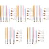 minkissy 35pcs Nail Art Brush Pen Manicure Painting Tools Nail Art Paintbrushes for view 1