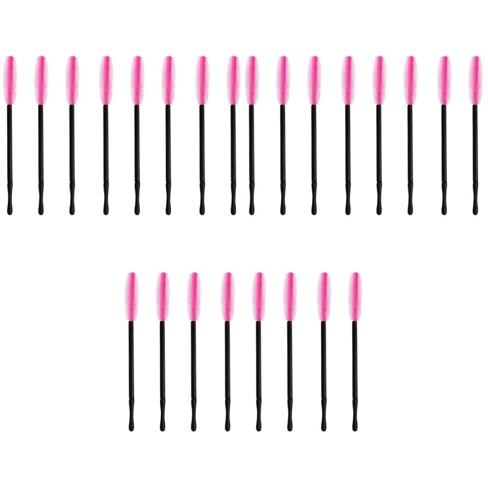 minkissy 150pcs Eyebrow Brush for Women Silicone Mascara Wands Eyebrow Comb Tool Disposables for Personal Use