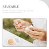 minkissy 60pcs Travel Toiletry Bottles Travel Containers Cream Jars Leakproof Skincare Jars for Face Eye Lip Balm Multipurpose Sub Case view 3