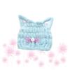 FOMIYES Cat Ear Shower Cap Microfiber Water-Absorption Bathing Cap for Cats and Pets Lightweight and Quick-Drying for Home and Travel view 2