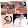 LALAFINA Retro Vintage Jade Hair Tie Agate Elastic Ponytail Hair Rope Chic Holder for Women Girls Daily Party Birthday Accessories view 3